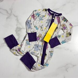 New Bamboo4You Mo Willems Characters Bamboo Zippy Pajamas 3-6 Months